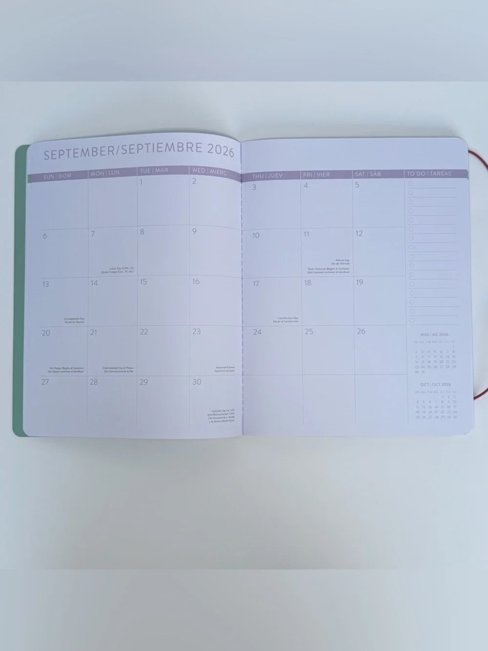 2027 Floral Monthly Planner - Pink